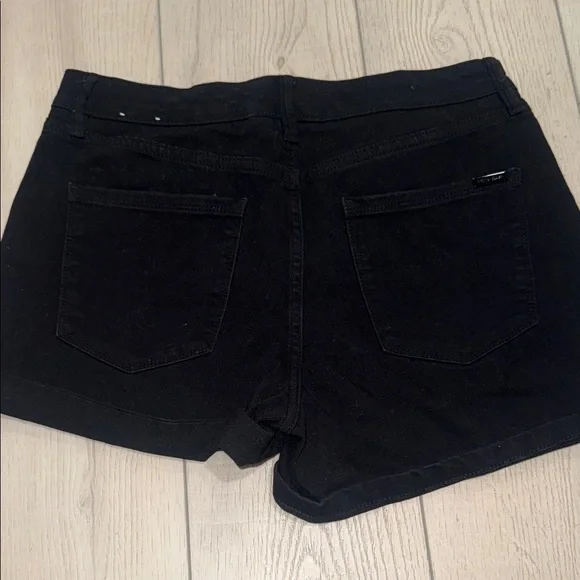 White House Black Market Black Jean Shorts - Picture 2 of 4